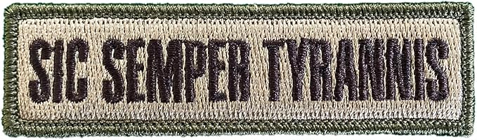 Gadsden and Culpeper Tactical Sic Semper Tyrannis Subdued Patch