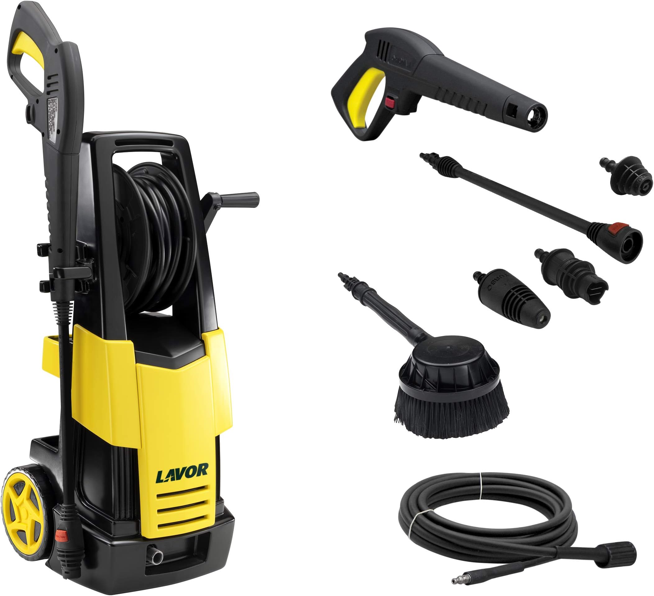 LAVOR Planet Idropulitrice 170 Bar - Professionale, Serbatoio Chimico, Accessori Inclusi - Foto 2