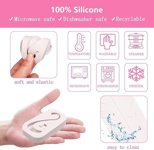 Miniatura 3 de Moldes de silicona para chocolate con cuello de cisne, moldes para hornear fondant de plumas para decoración de pasteles, decoración de cupcakes,