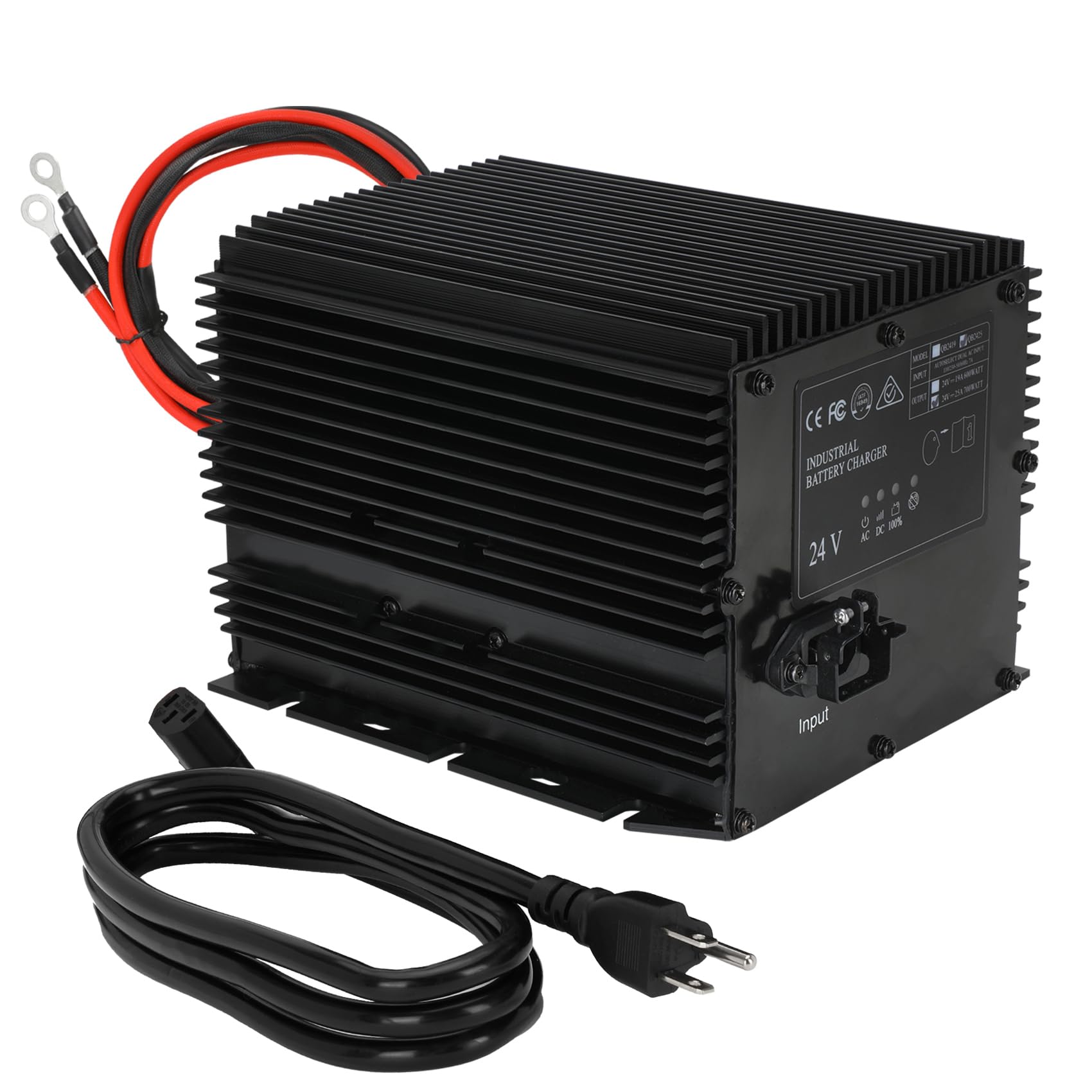 Amazon.com: 24V 25A Scissor Lift Battery Charger Compatible with