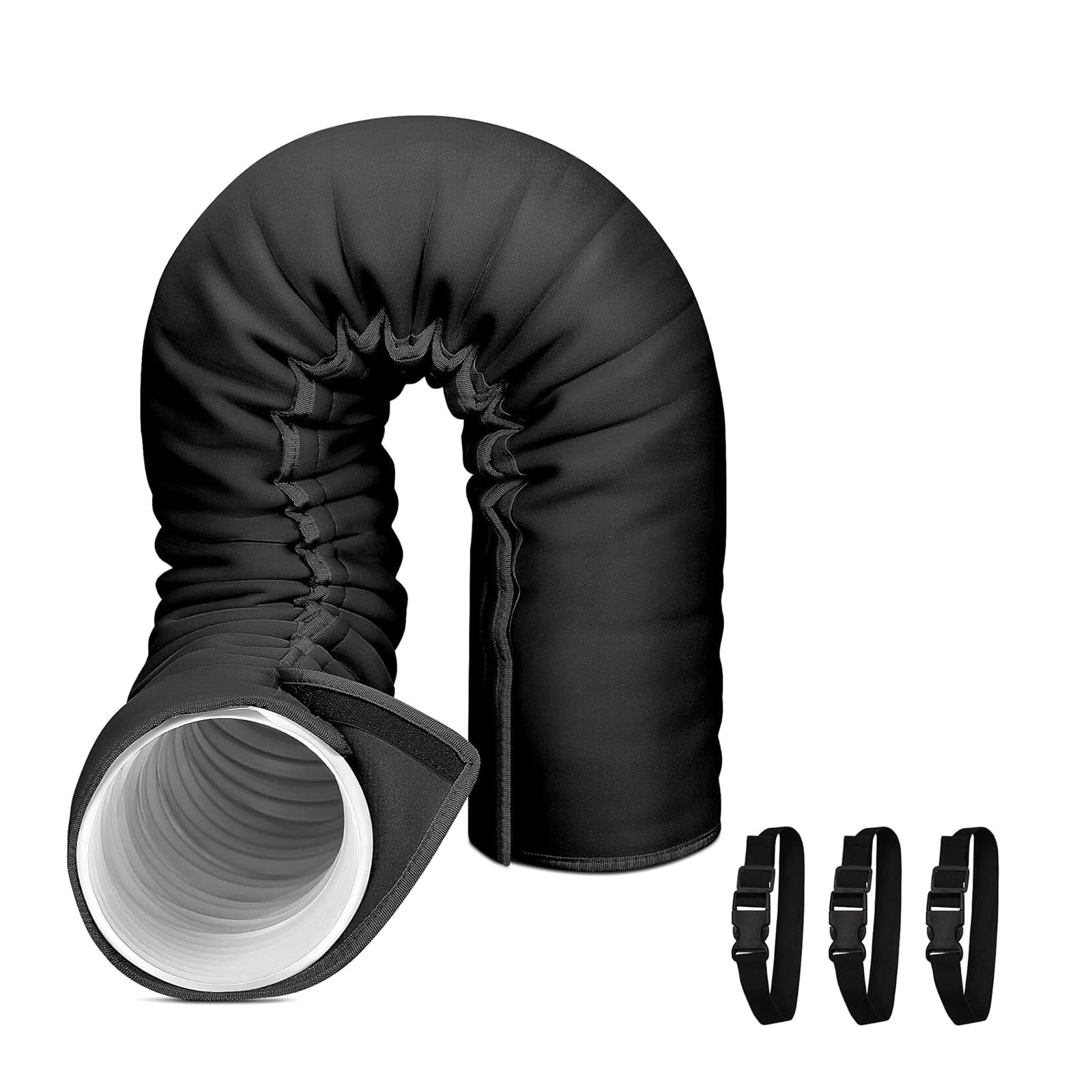 Manchon de protection thermique pour conduits de ventilation de climatiseur mobile de salon