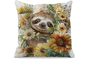 Sloth Pillow Covers: The Epitome of Cuddly Comfort