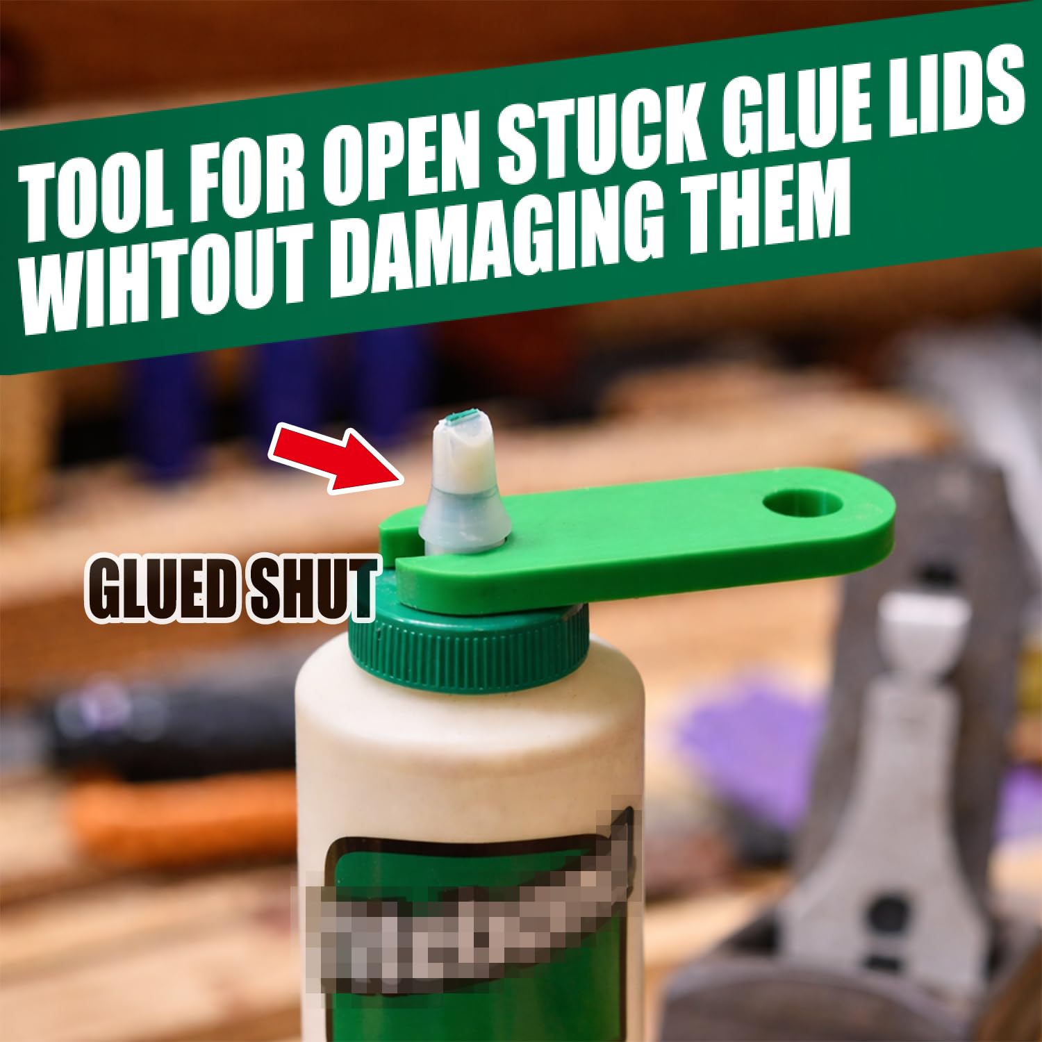 Wood Glue Opener - Easy Glue Bottle Access -2
