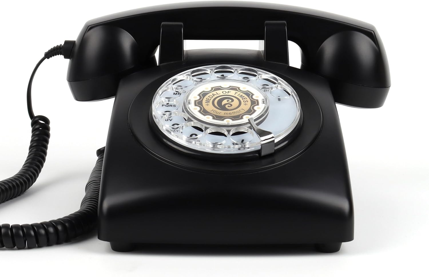 Mcheeta Retro Rotary Landline Phone, 1980s Vintage Telephone Landlines