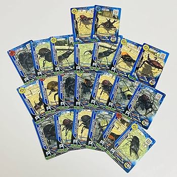 Amazon.co.jp: 甲虫王者ムシキング ノーマル カード 88枚セット