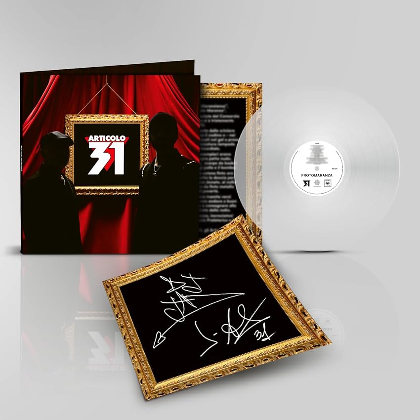 PROTOMARANZA - LP Trasparente Autografato con Cover Alternativa 2