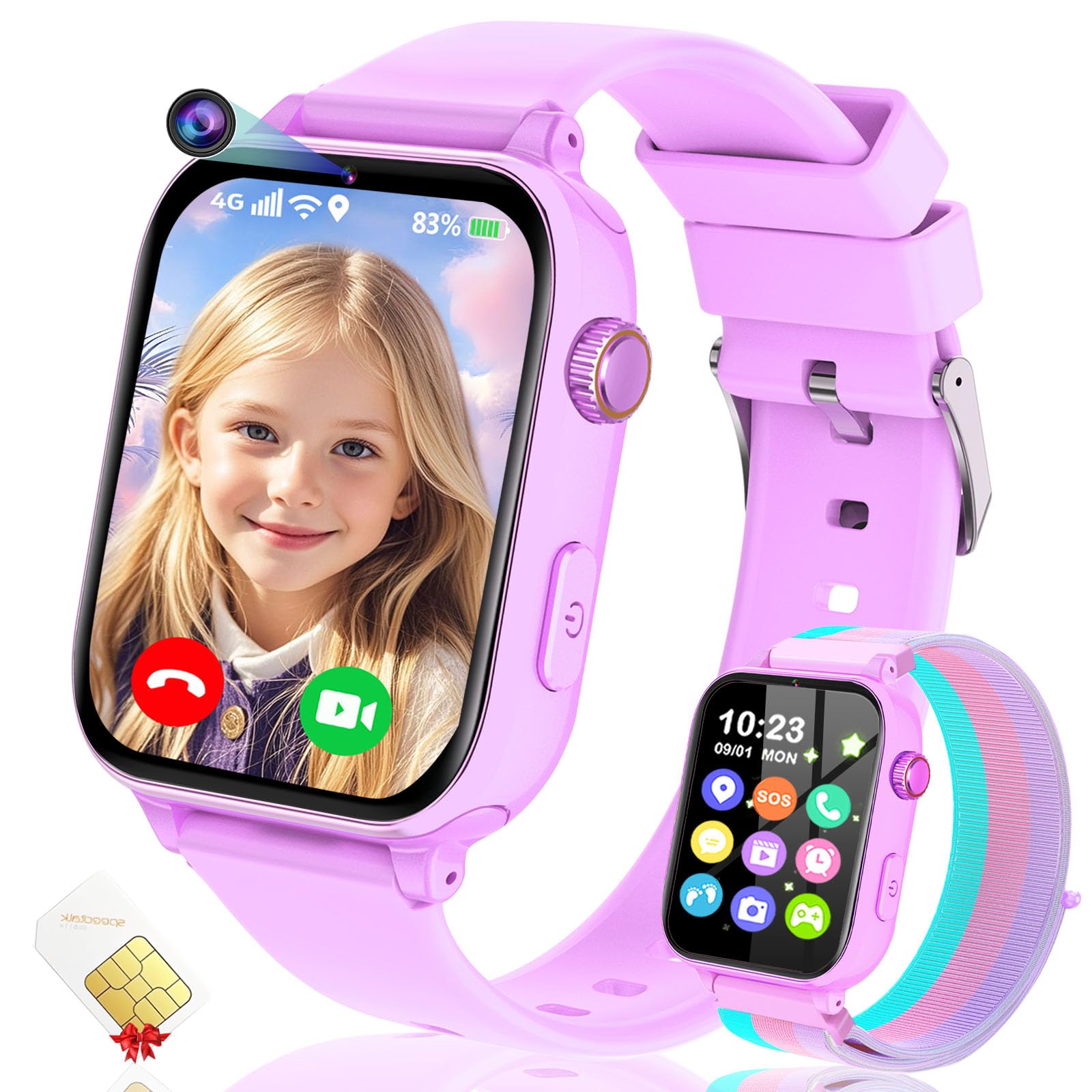 Lurkir 4G Kids Smart Watch