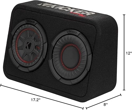 Miniatura 9 de KICKER Subwoofer 48TCWRT672 CompRT 6.75" en carcasa de perfil delgado, 2ohm