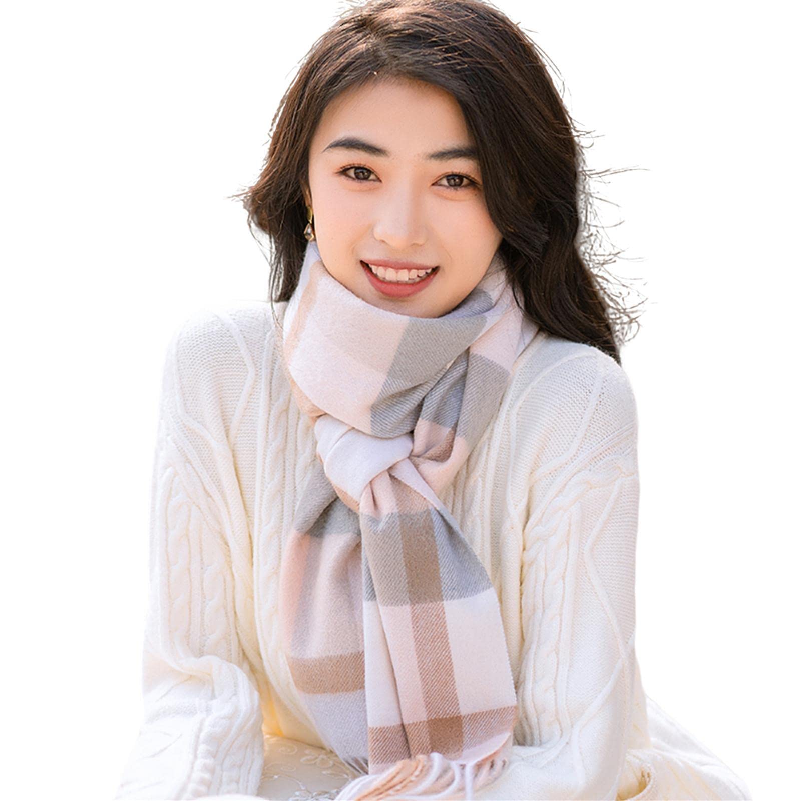 Sciarpa Donne Autunno Inverno Inverno Sciarpe-Color 1,170X35Cm