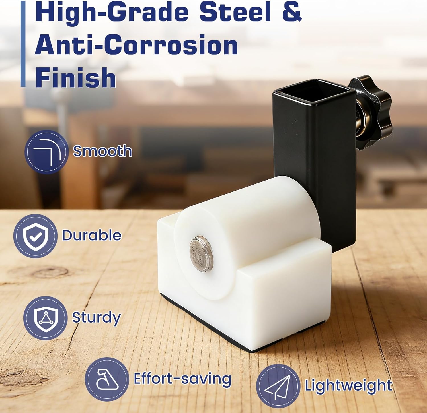 3-in-1 Arbor Press Attachments Compatible with 1" Shaft Arbor Presses, Silverware Arbor Press for Silverware Making, Spoon Rings, Bracelets & Jewelry Crafting (Equipment not included)