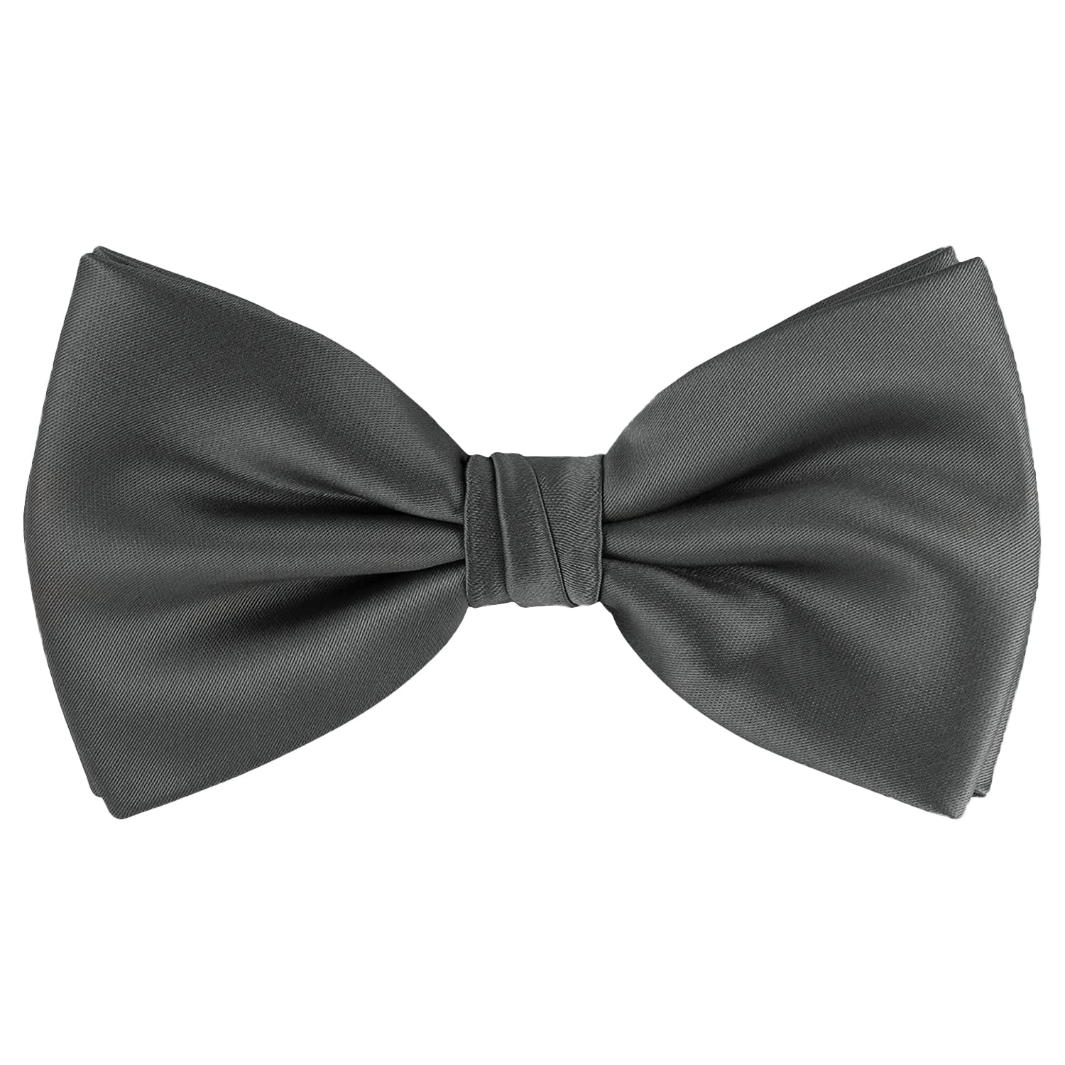 WedDecor Adjustable Formal Neck Bow Tie Satin Butterfly Stylish Collectible Bowtie Solid Colour Tuxedo Men Women Kids Casual Parties Fashion Accessory