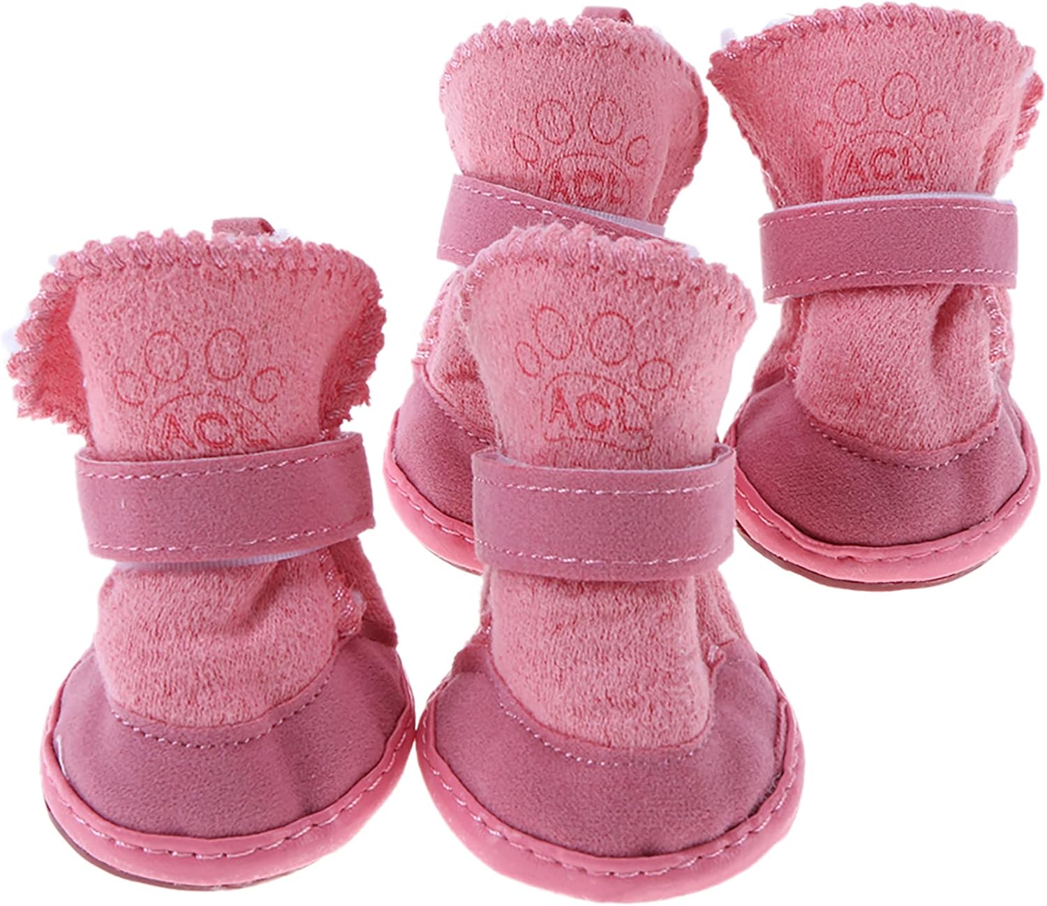 Small Dog Winter Booties, Cold Weahter Dog Shoes for Small
