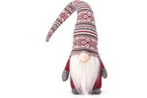 19-Inch Handmade Swedish Christmas Elf for Holiday Decoration