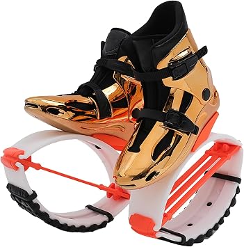 Kangaroo Shoes 36-44 EU Jumping Stilts Fitness Exercise Anti-Gravity Running Boots Bouncing Shoes for Adults YouthX-Large