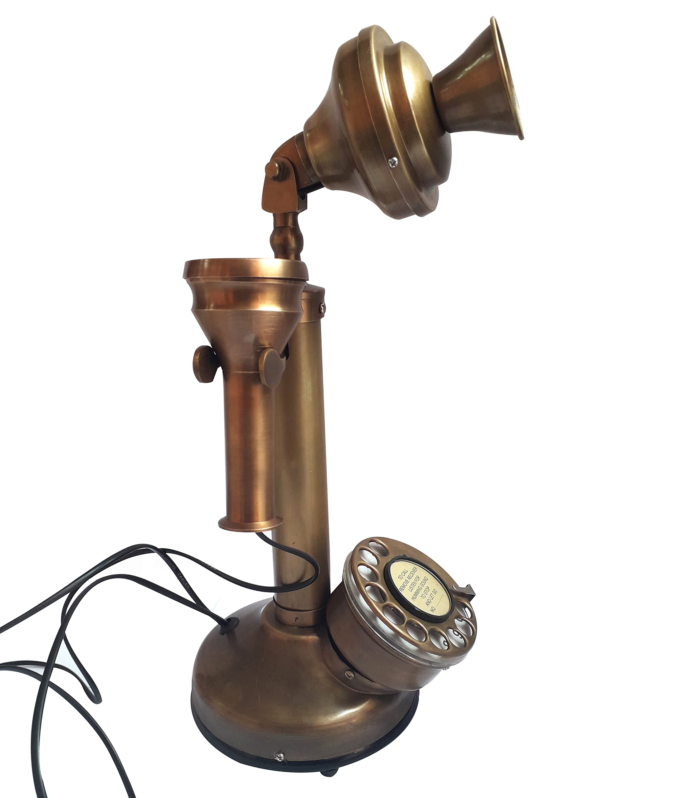 Amazon.co.jp: アンティーク真鍮製ローソク足電話 – レトロウエスタン