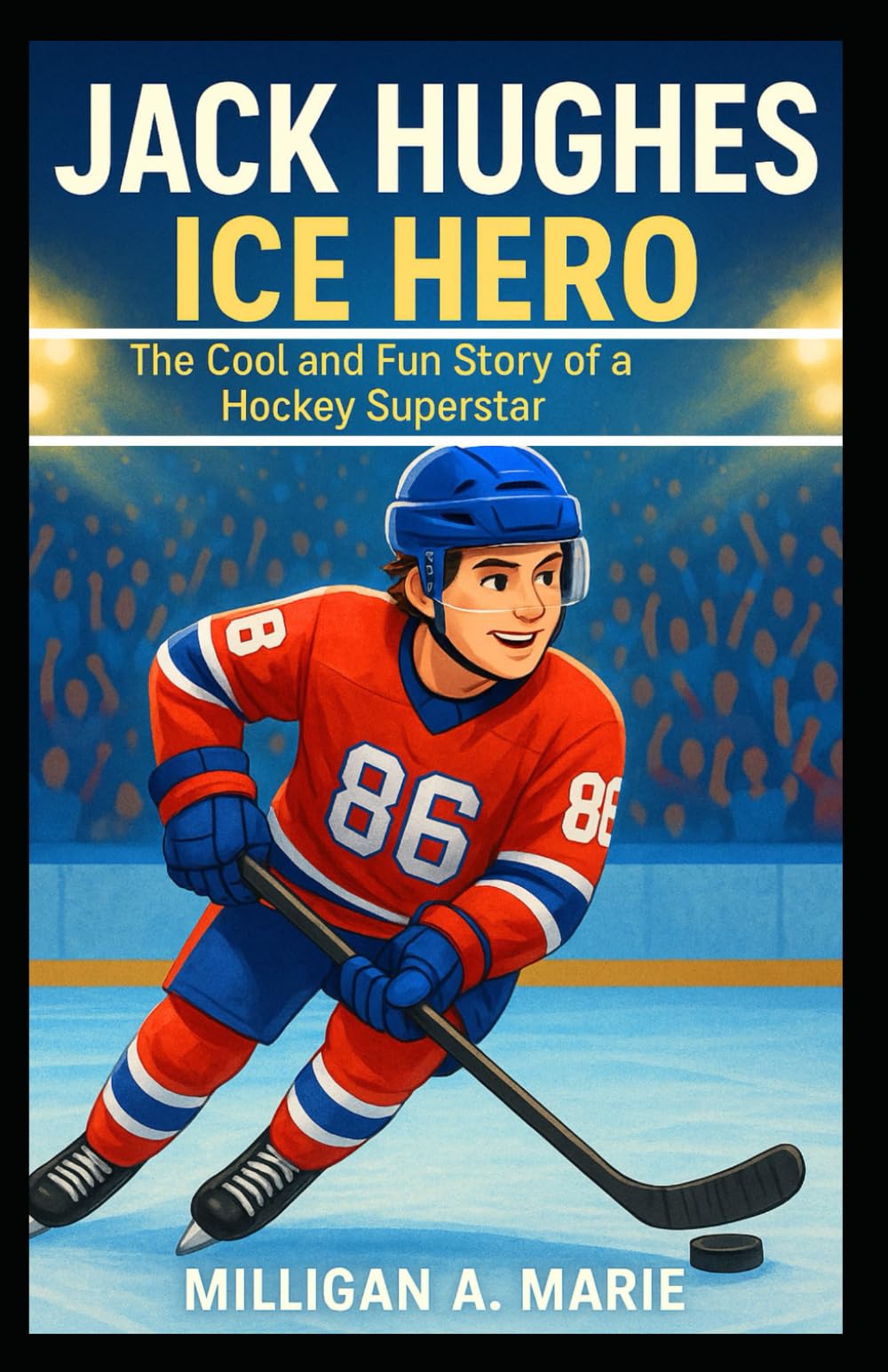 JACK HUGHES: ICE HERO: The Cool and Fun Story of a Hockey Superstar