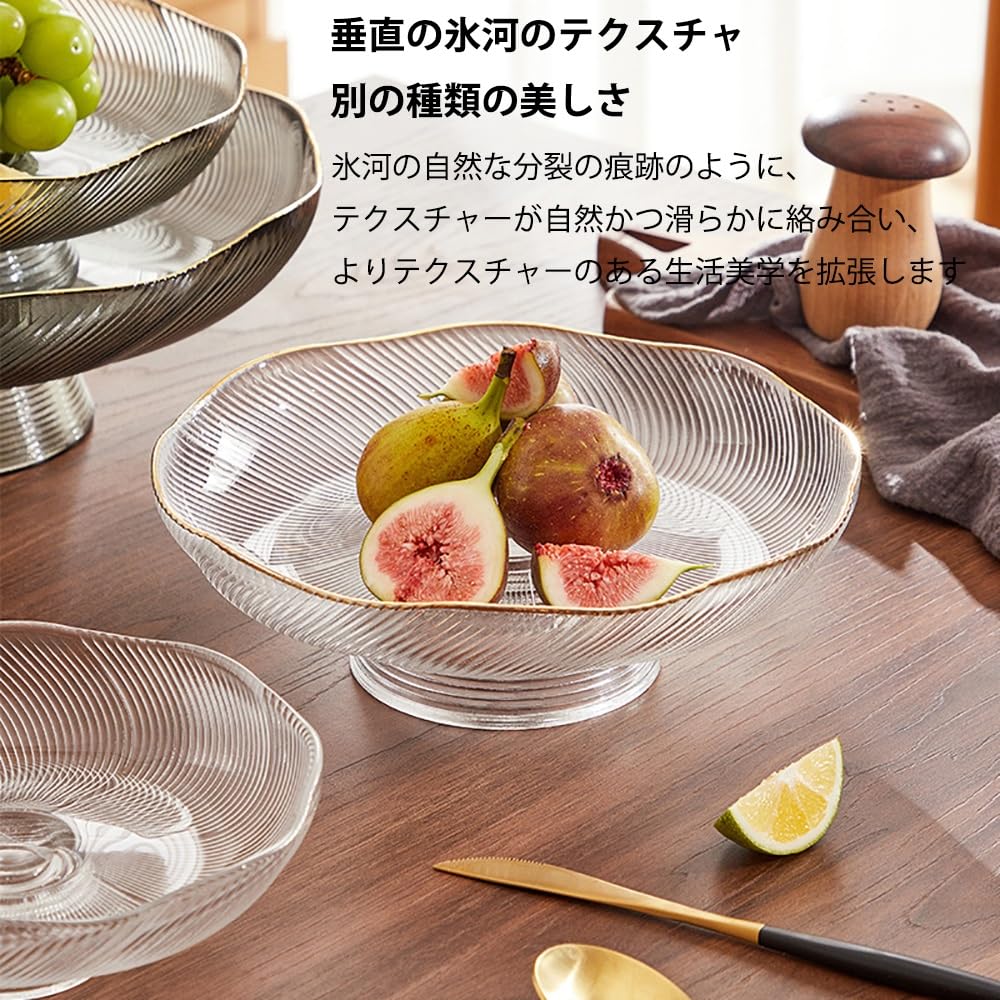 フルーツポンチガラス　コンポート　箱付き　パーティで映える　カップ6個セット フルーツポンチガラス コンポート 箱付き パーティで映える