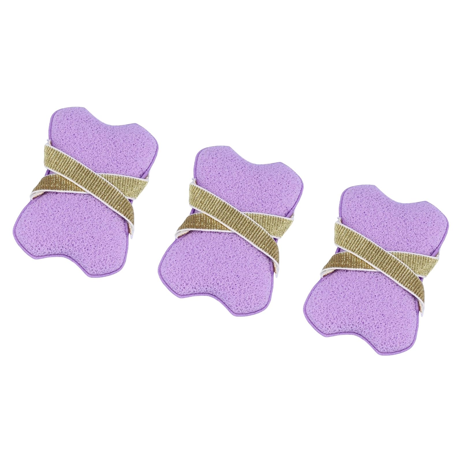 Kalttoy 3PCS Multiuse Bath Sponge Soap Holder with Soft Foam Design for Easy Storage Soap Container Bag for Efficient Bathring Pocket