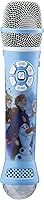 eKids Disney Frozen 2 Bluetooth Karaoke Microphone with LED Disco Party Lights, Portable Bluetooth Speaker Compatible...
