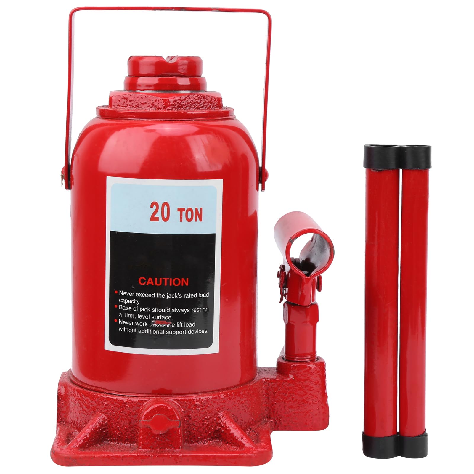 20T Hydraulische Flaschen Buchsen, Integral Gegossene Dicke Stahlplatte, Automatische Abstammung, Stabilität und Sicherheit, 0-205mm Hub mit Rutsch Festen Rillen, Vergrößerte