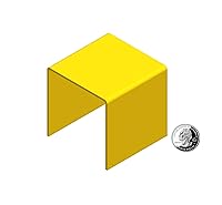 Vista 7 de FixtureDisplays® Seven Riser Combo de 2", 3", 4", 5", 6", 7", 8", cubo de 3 caras, pedestal de plexiglás negro Lucite, accesorios de exhibición