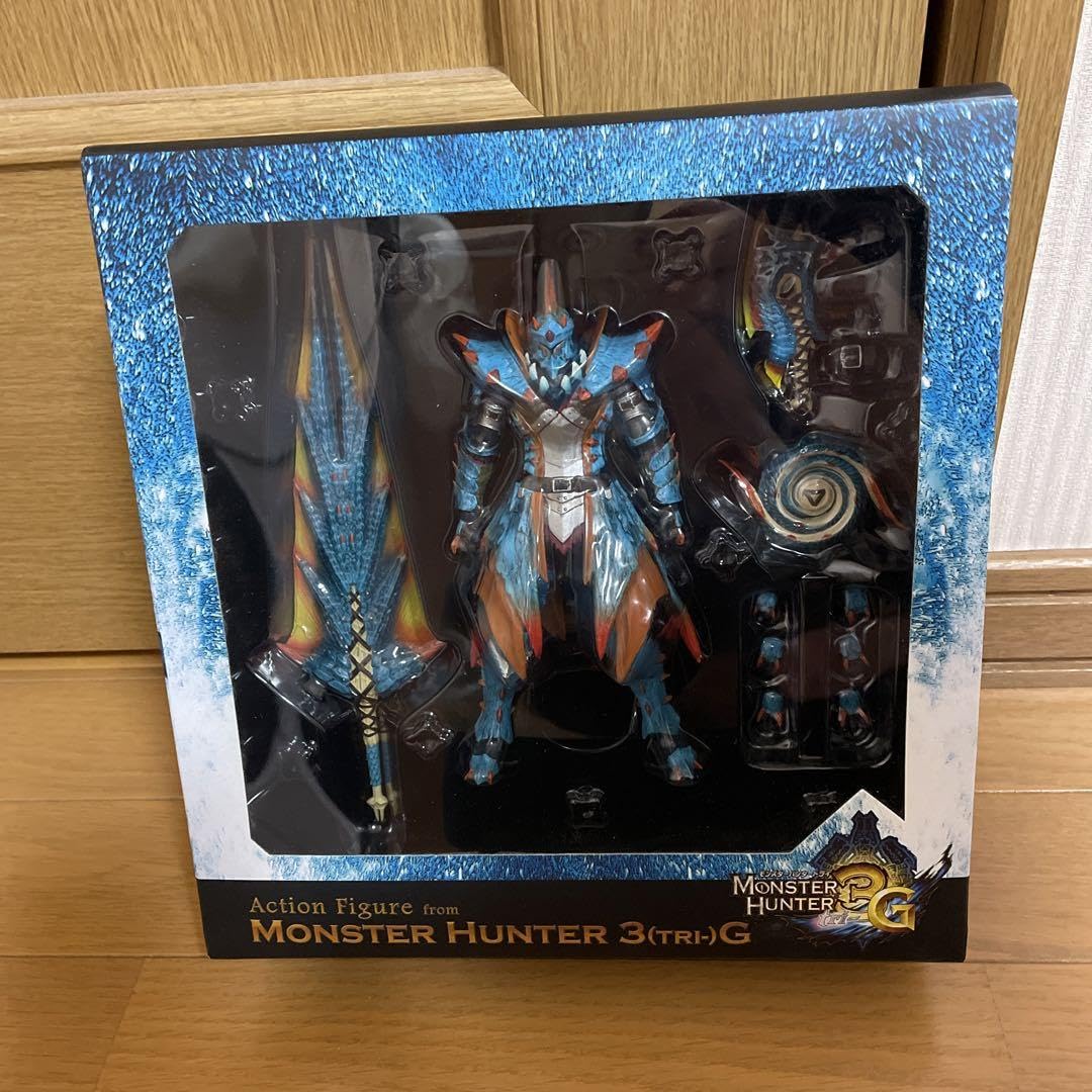 MonsterHunter3(tri)G アクションフィギュア ラギア装備+時計