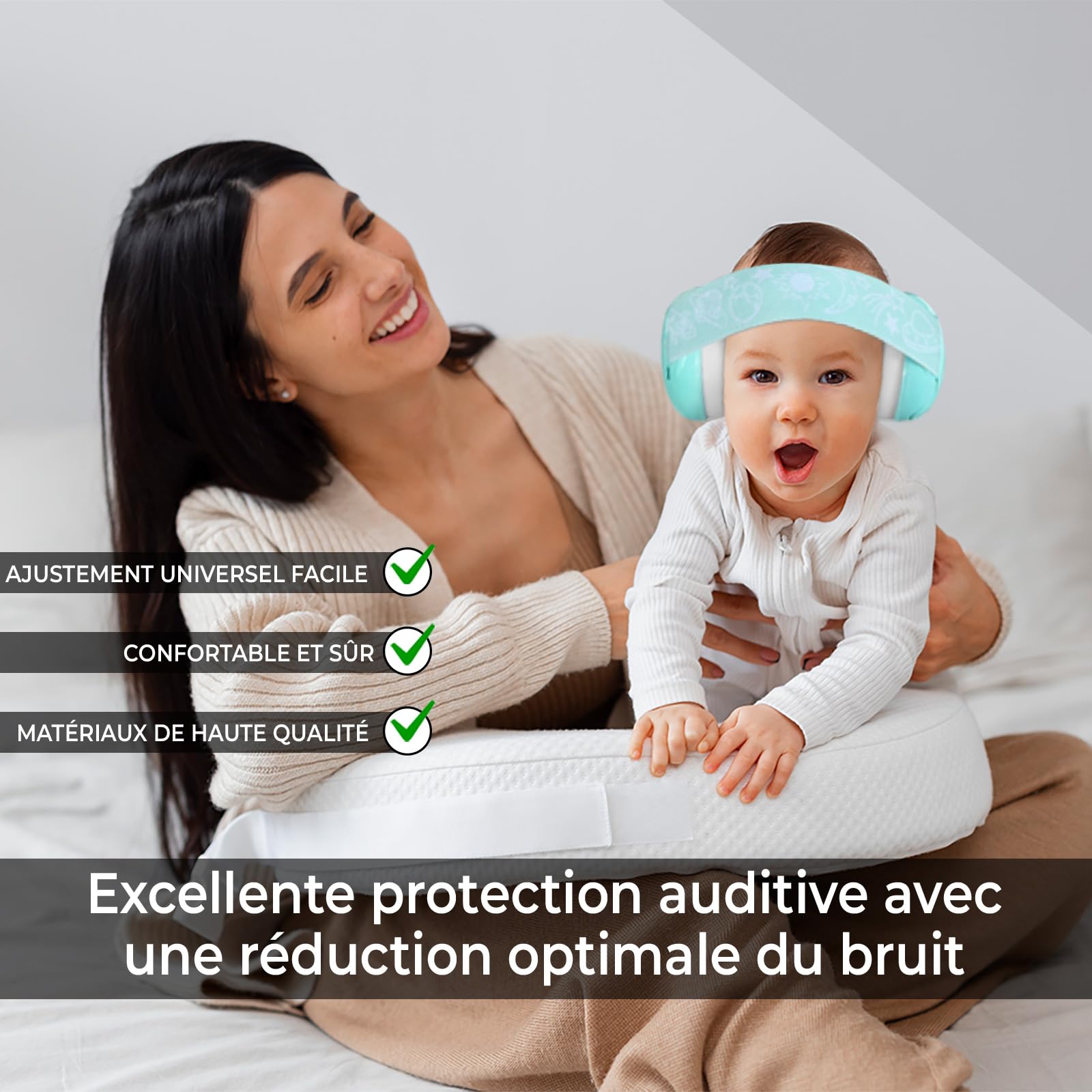 Baby Aqua Ear Protection Headphones: Ear Protection for Babies and Children (6-48 Months), CE Certified - Image 4