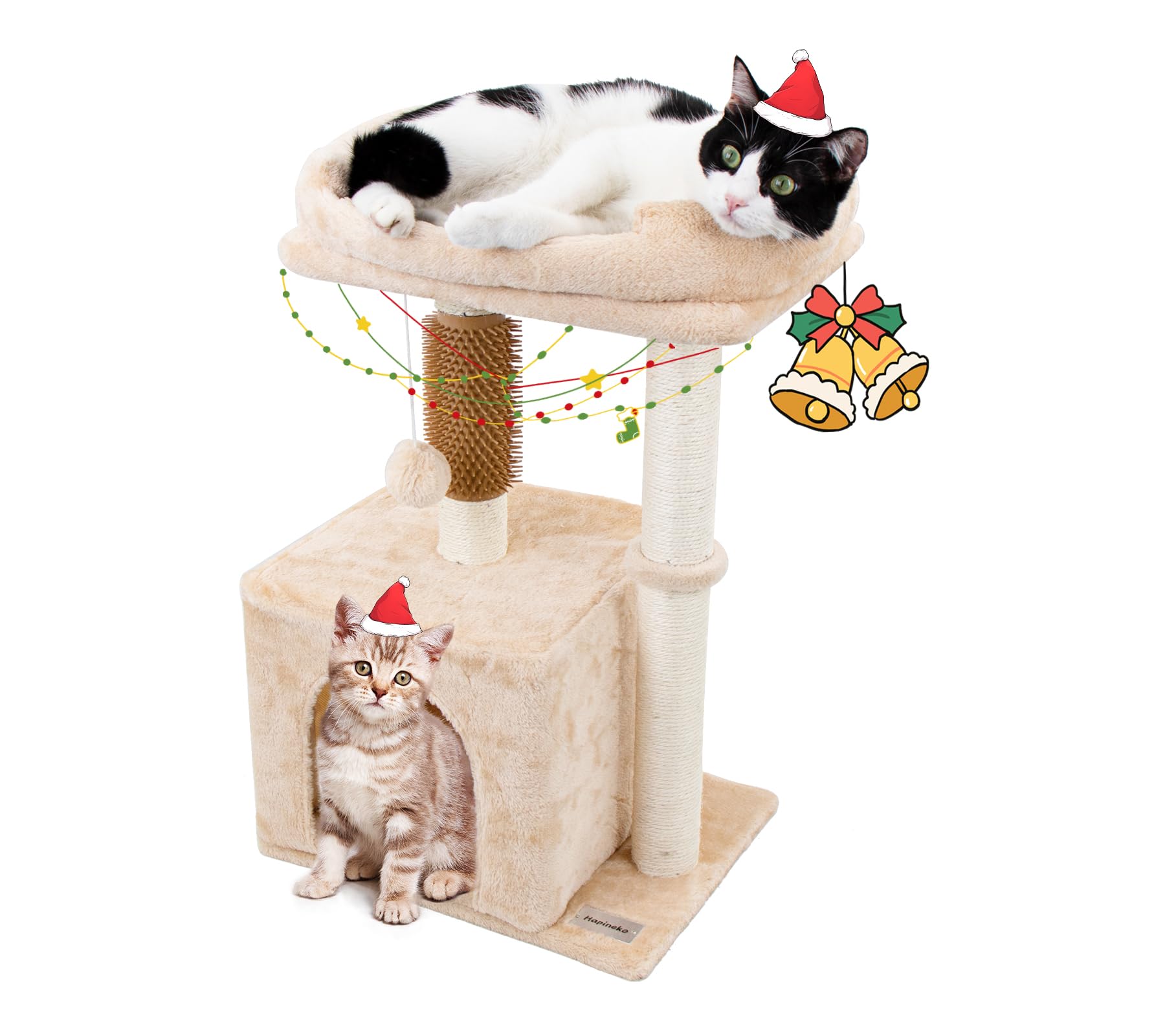 Hapineko 26.8 Inch Cat Tower