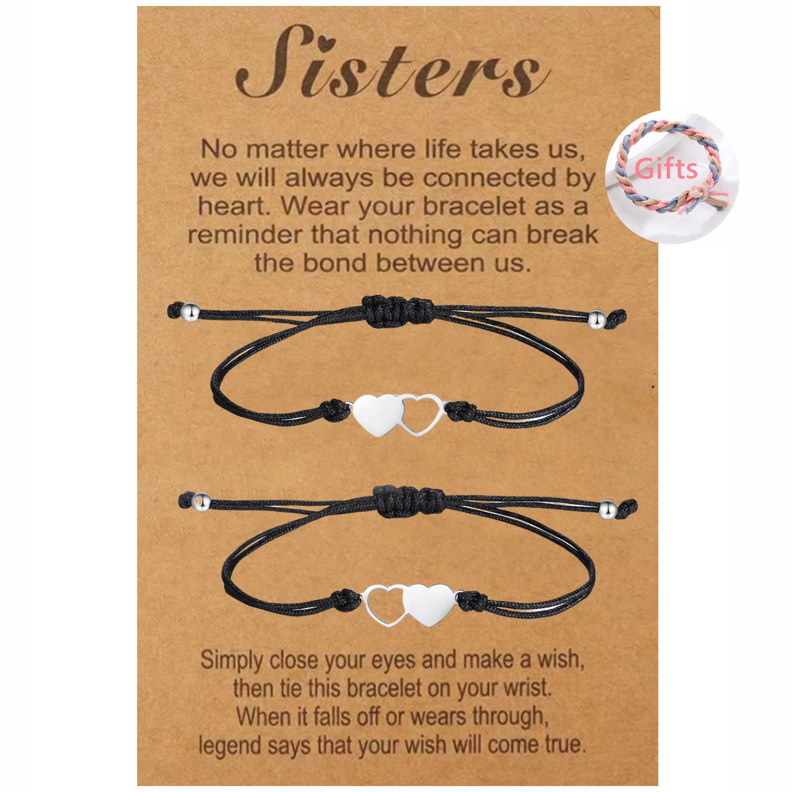 See full amazon price history chart for HOHOTANG Sister Bracelets for 2/3 Pcs, Bff Friendship Matching Bracelets for Women Girls, Adjustable Jewelry Gifts for Couples Best Friends, 10.2 inches, Stainless Steel, no gemstone HOHOTANG Sister Bracelets for 2/3 Pcs, Bff Friendship Matching Bracelets for Women Girls, Adjustable Jewelry Gifts for Couples Best Friends, 10.2 inches, Stainless Steel, no gemstone (B09SXQTZWN) Amazon Price History, Amazon Price Tracker