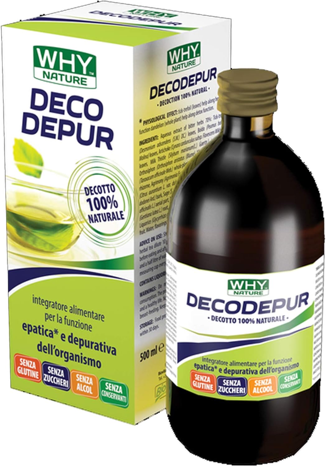 WHY NATURE Deco Depur- for the purifying function of the body