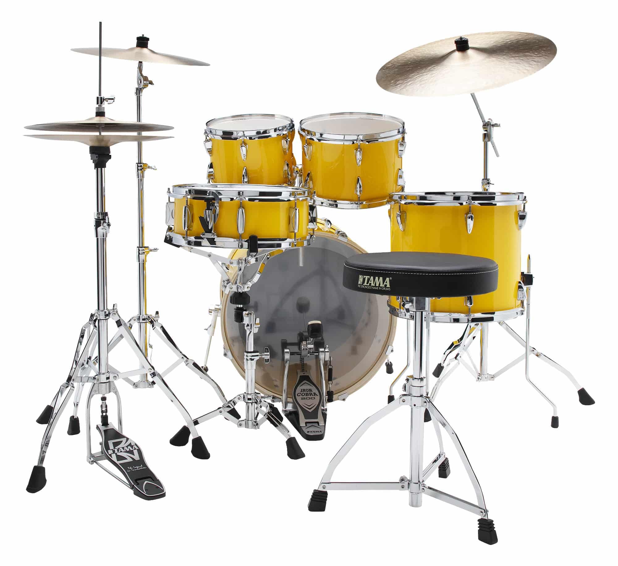 Tama IP50H6W-ELY Imperialstar 5-Piece Drum Kit (Electric Yellow)