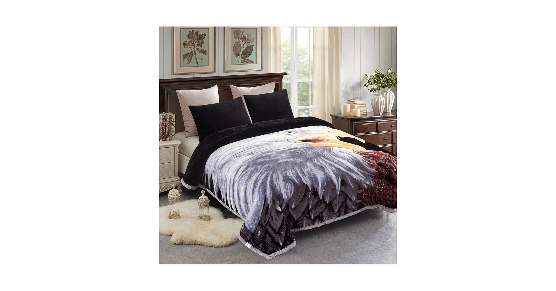 Amazon.com: JML Korean Mink Blanket King Size (85