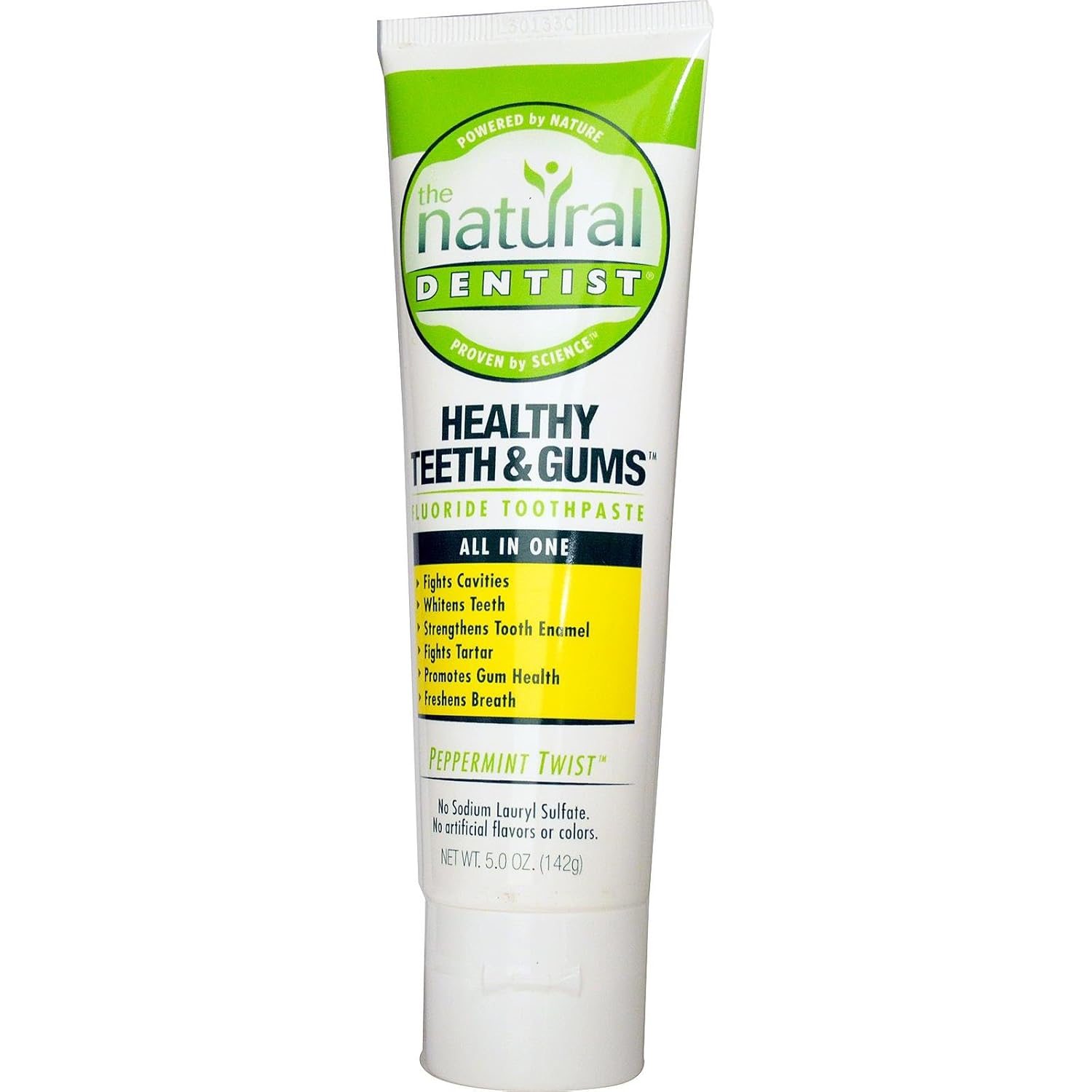 THE NATURAL DENTIST Mint Original Toothpaste, 5 OZ The