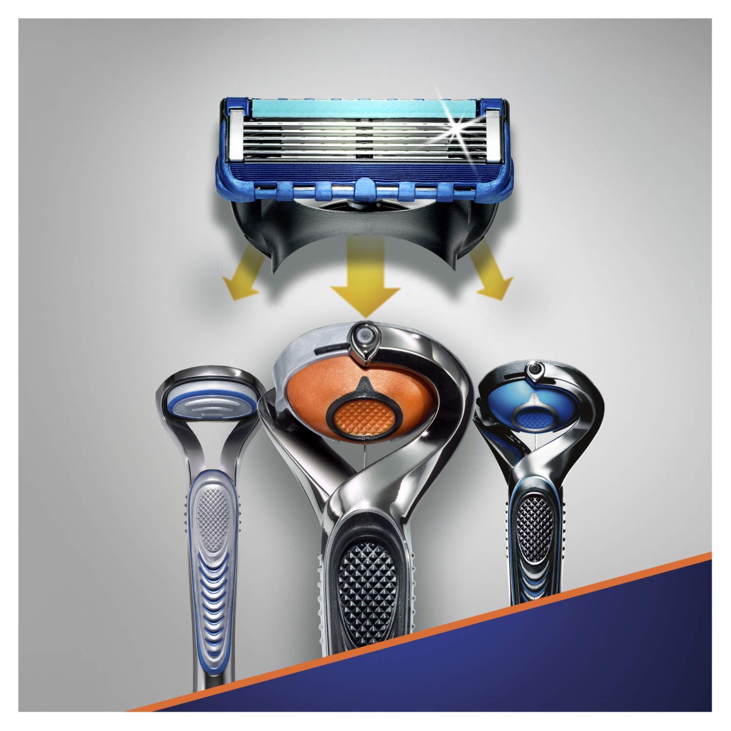 Gilette Fusion5 ProGlide Rasierklingen, 10 Stück