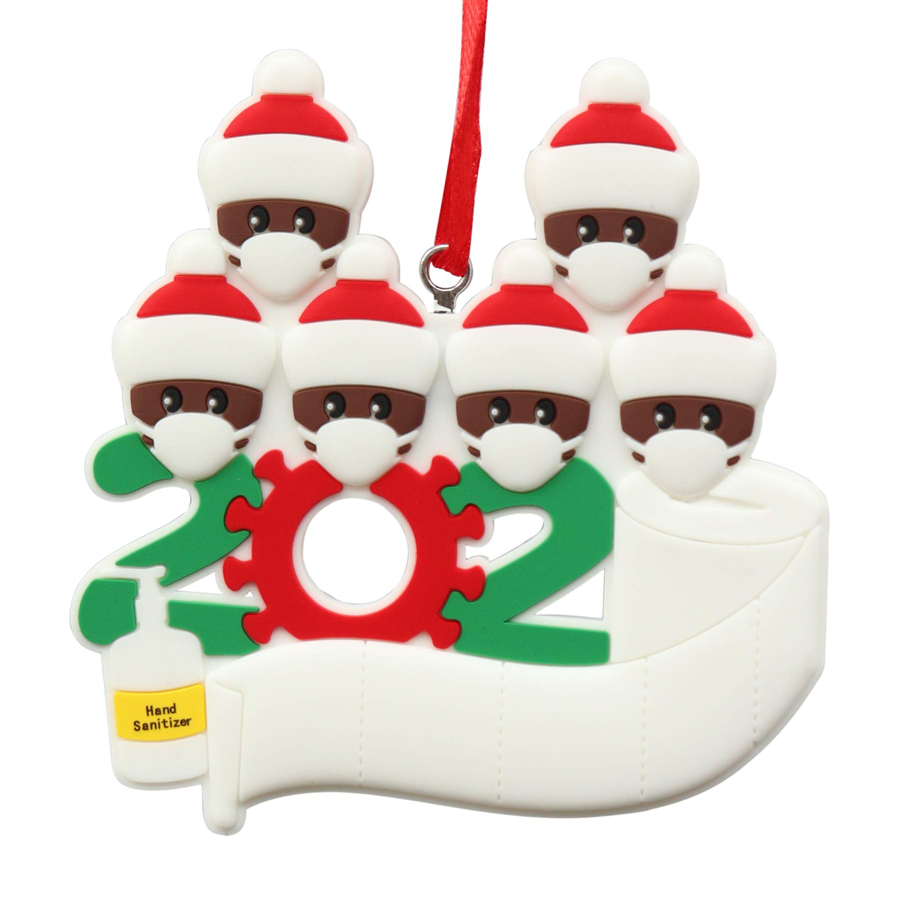 2021 Christmas Ornaments Party Decoration with Rope Creative Gift Product for Family Friends