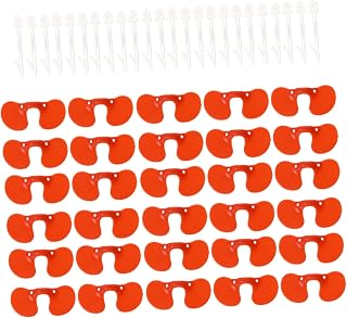 GANAZONO 200pcs Chicken Peepers -Pecking Eye for Poultry Hen for Chickens and Pheasants Reduce Fighting and Pecking Issues