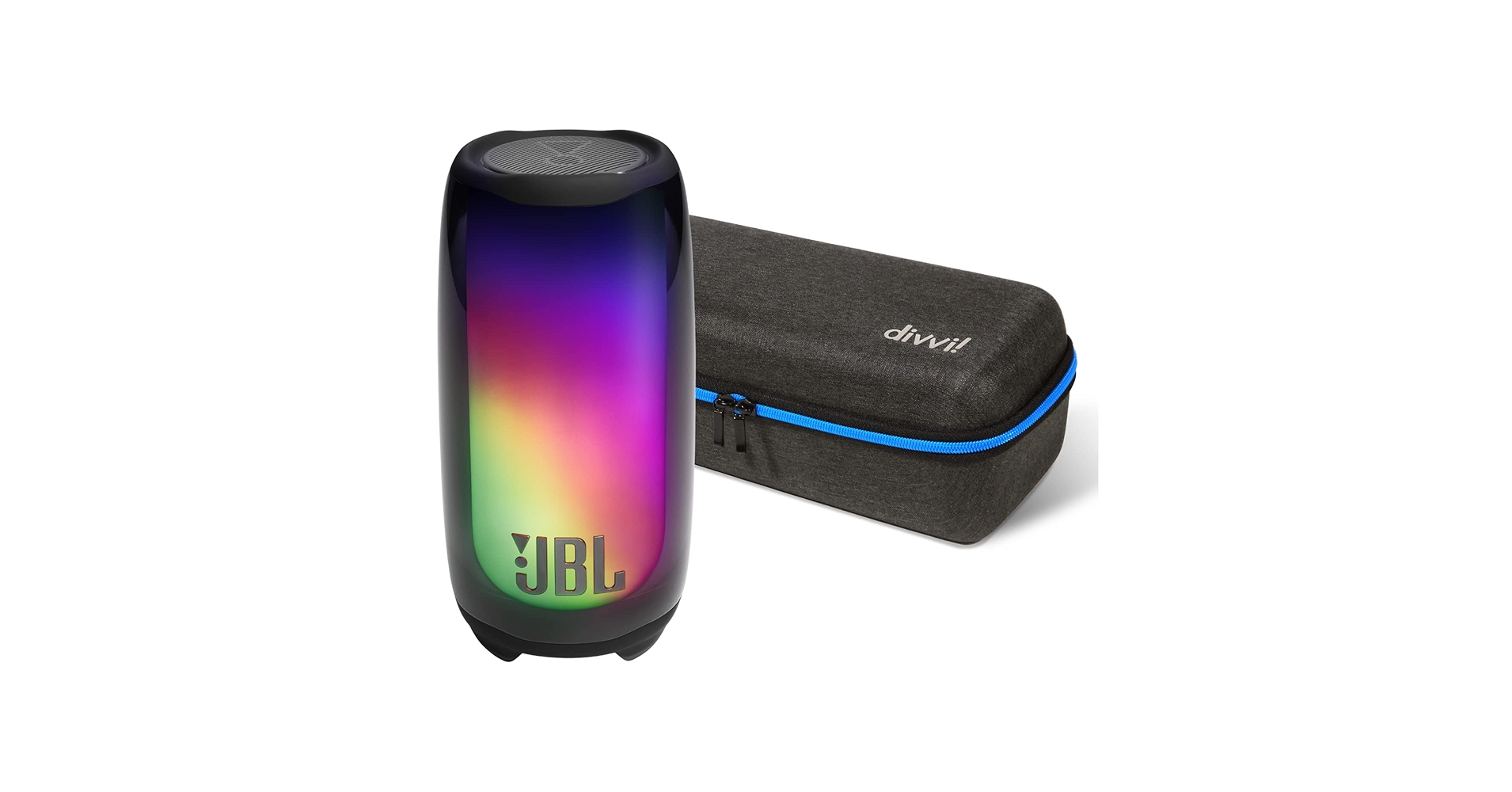 Amazon.com: JBL Pulse 5 Black Bluetooth Light Show Speaker