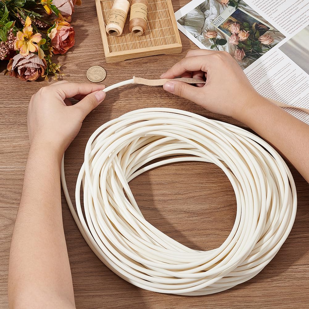 Tiras De Plástico PE Para Manualidades - 25 Metros, 3 Mm, Ideal Para Ganchillo, Tejido Y Decoración De Ropa Y Cojines
