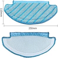 Vista 4 de Piezas de repuesto para Ecovacs DEEBOT OZMO T8 AIVI T8 N8 Pro N8 Pro Plus Robot Aspirador Deebot T8 Piezas de repuesto, Piezas de repuesto Deebot