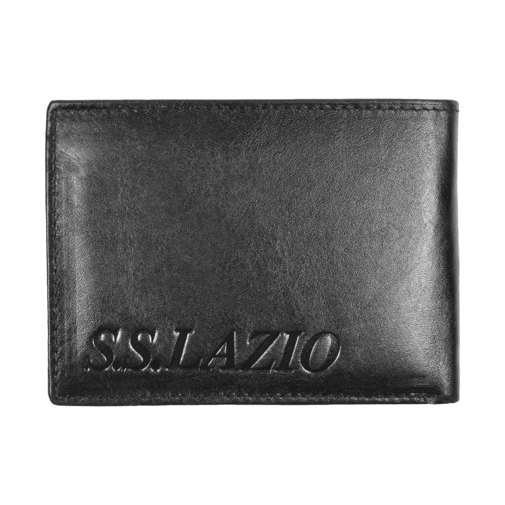 Portafoglio in Pelle con logo impresso a caldo, Prodotto Ufficiale SS LAZIO 173190