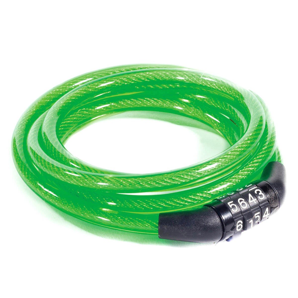 Helmet & KIT Cable Lock - 8mm * 1500-mm Green