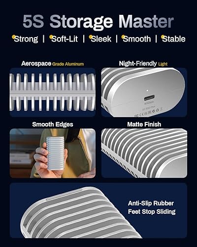 Miniatura 8 de TERRAMASTER Carcasa SSD D1 Plus 40Gbps M.2 NVMe SSD - Carcasa de aluminio M.2 USB tipo C, compatible con USB 43.23.13.02.0, Thunderbolt 543,