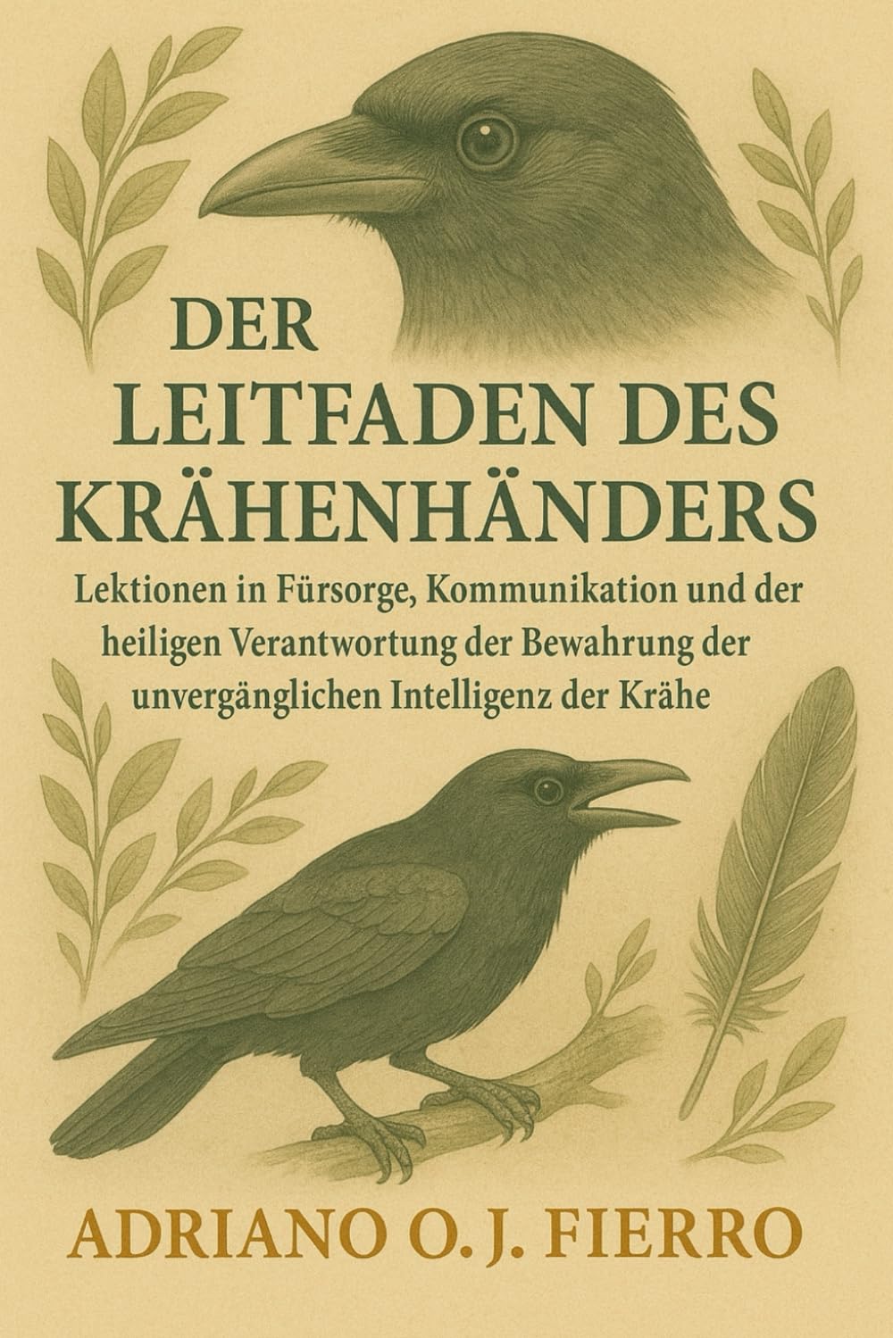DER LEITFADEN DES KRÄHENHÄNDERS: Lektionen in Fürsorge, Kommunikation und der heiligen Verantwortung der Bewahrung der unvergänglichen Intelligenz der Krähe