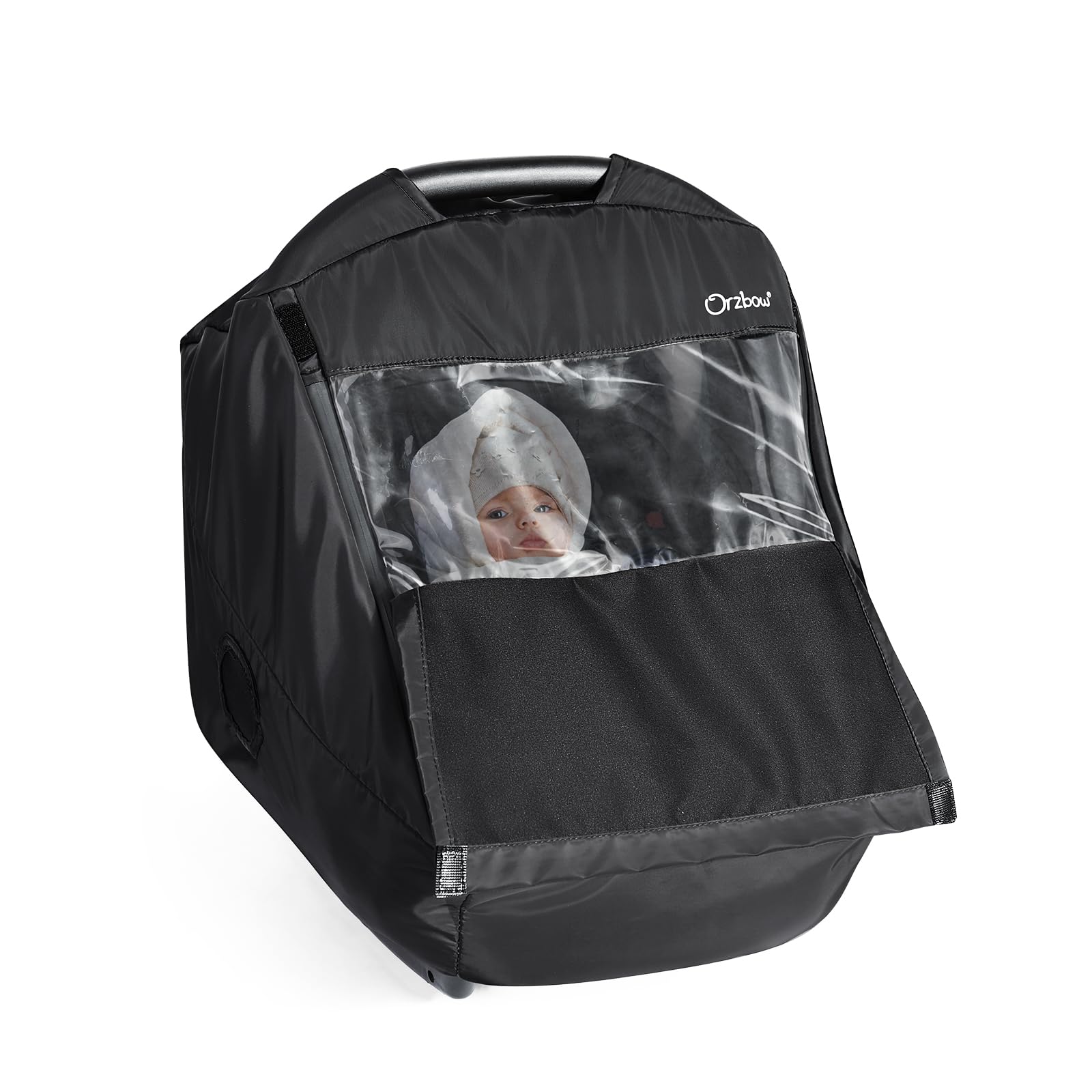 Universal Rain Cover, Zip Opening Roll-up Door for Easy Access, Food-Grade EVA, Quick Installation, Breathable, Waterproof, Odourless, Durable, Clear — view 10