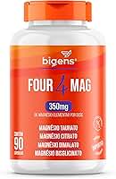Bigens Four Mag 350mg - 90 Cápsulas - Suplemento Nutricional