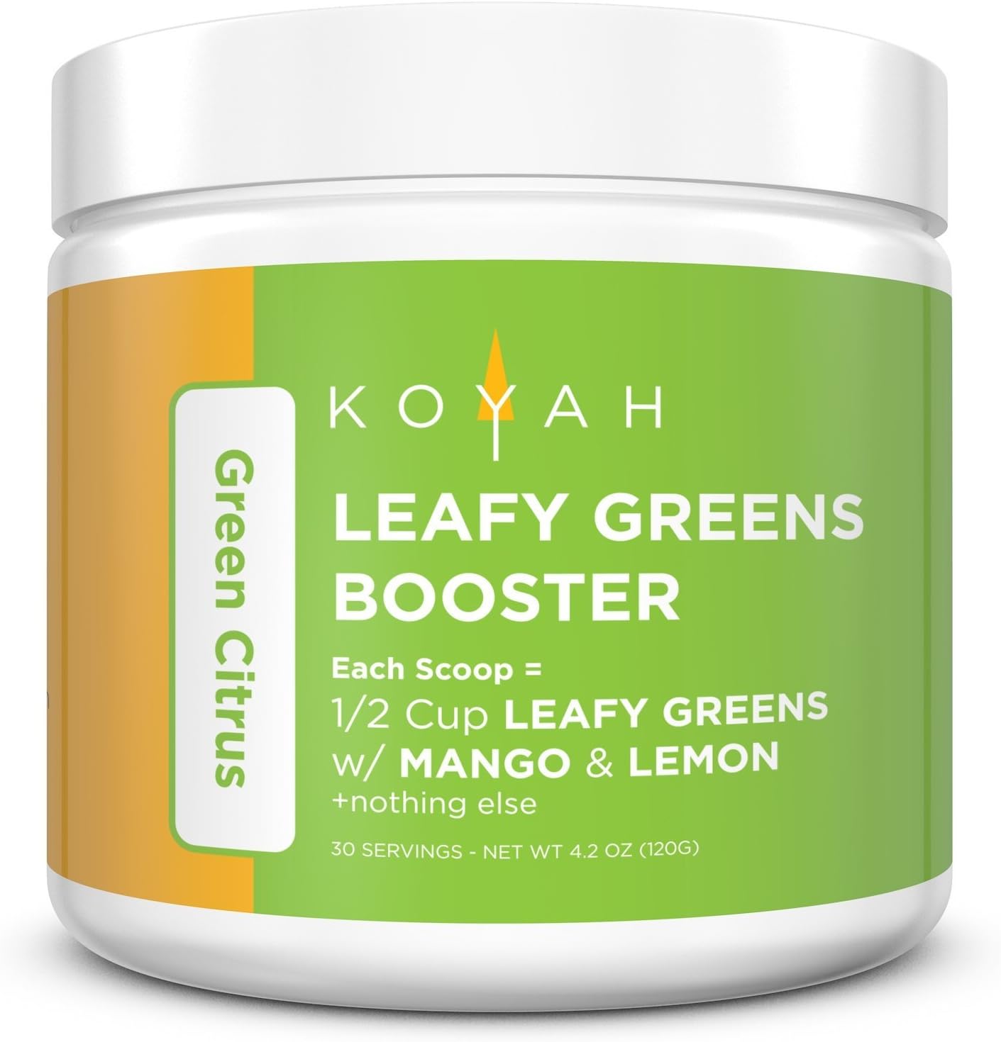 KOYAH Organic Leafy Greens Superfood Powder Green