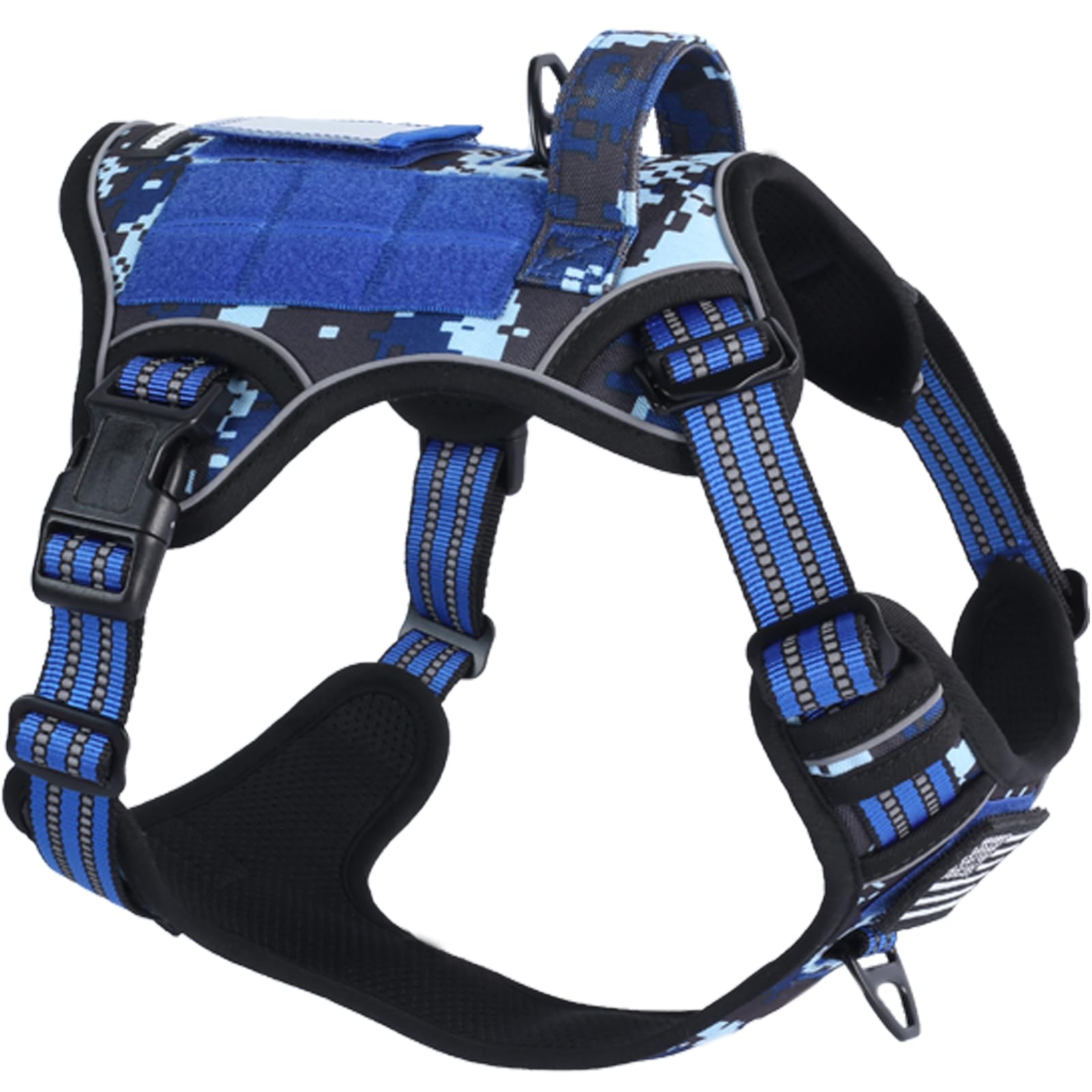 BUMBIN Tactical Dog Harness for Medium Dogs 