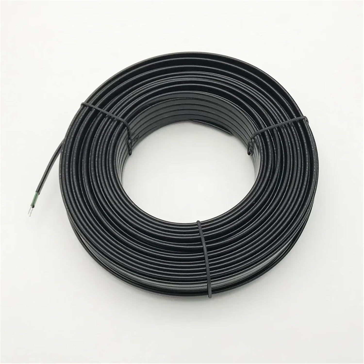 1-100m Tropical Belt 12V 24V 110V 220V Water Pipe Roof Anti Freezing Self-Adjusting Electric Heating Wire Heating Cable(100m,12V 15W)