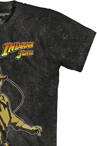 Miniatura 5 de Camiseta clásica de Indiana Jones para hombre, Indiana Jones, Harrison Ford, Indiana Jones, teñido anudado