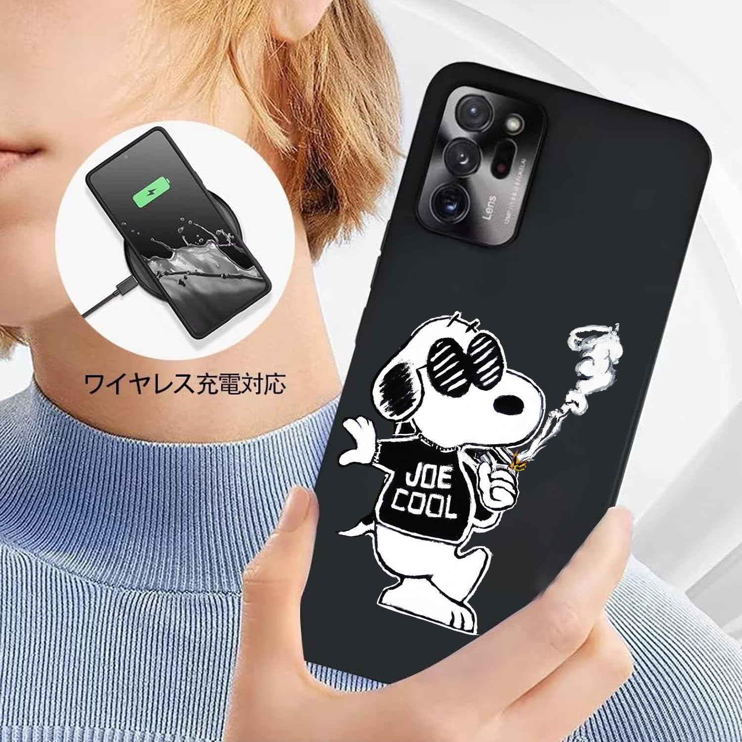 Amazon.co.jp: ZKVK Libero 5Gケース スヌーピー 保護カバー りべろ5g